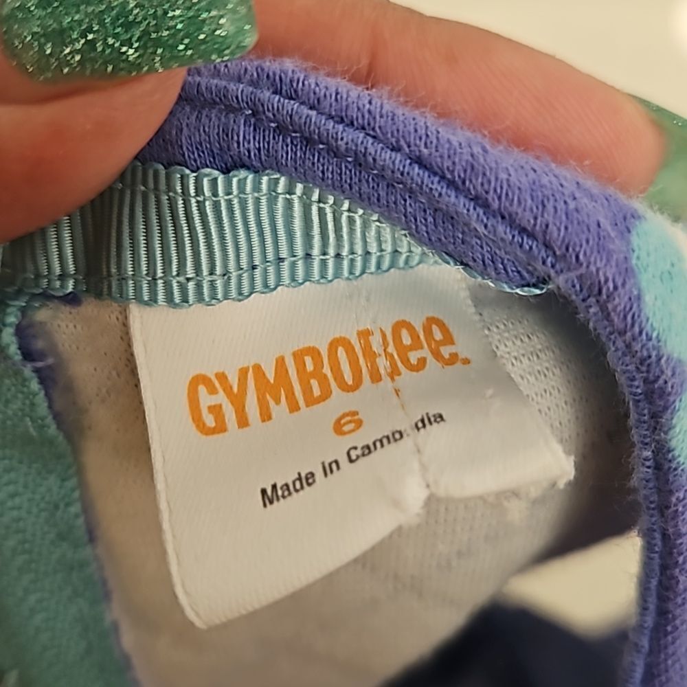 Gymboree Girl's Bundle Of 2 Floral Dresses Purple, Red & Green 6 Years Old - Picture 9 of 16